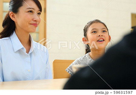 小学校の家庭訪問イメージ 59631597