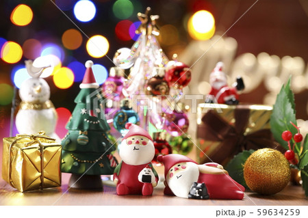 クリスマスイメージ カラフル かわいい クリスマスイメージ カラフル かわいい 59634259