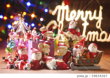 クリスマスイメージ カラフル かわいい クリスマスイメージ カラフル かわいい 59634267