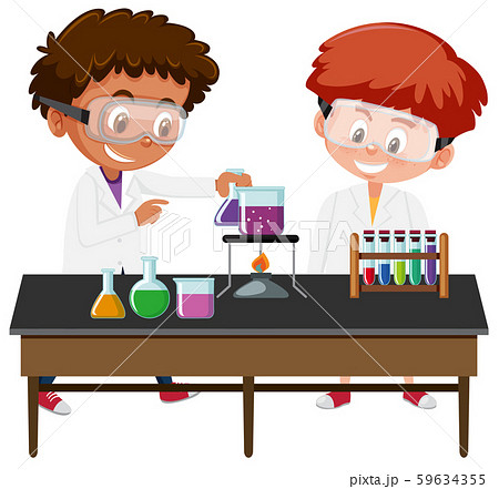 Students experiment in the lab 59634355