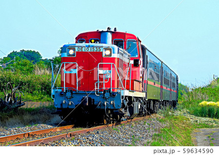 真岡鉄道のディーゼル機関車 59634590
