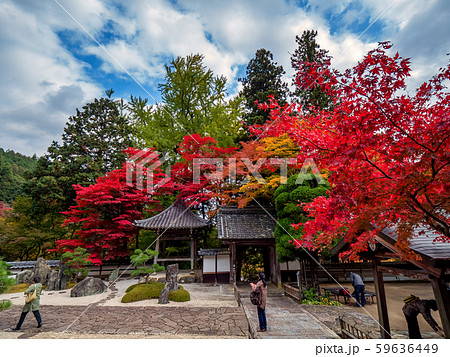 紅葉の長安寺 59636449