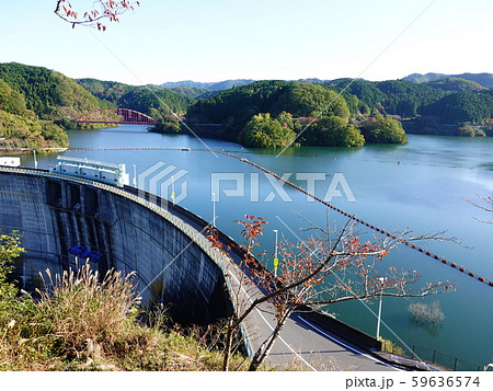 三重県名張市の「青蓮寺ダム」の風景 2 三重県名張市の「青蓮寺ダム」の風景 2 59636574