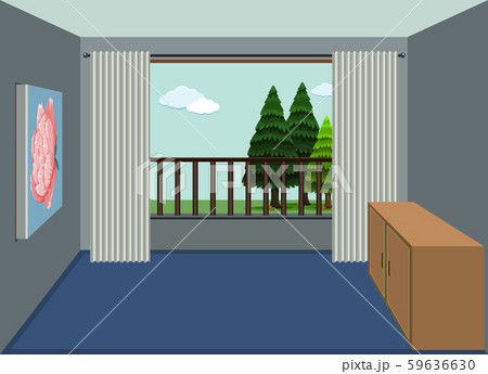 A design of empty apartment room A design of empty apartment room 59636630