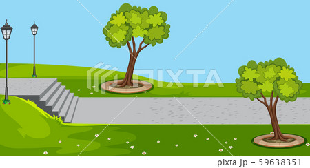 A green garden background 59638351