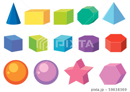 Set of geometry shapes Set of geometry shapes 59638369