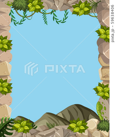 Nature rock blank template Nature rock blank template 59638406