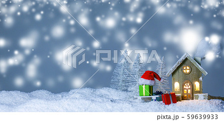 House and Christmas gifts 59639933