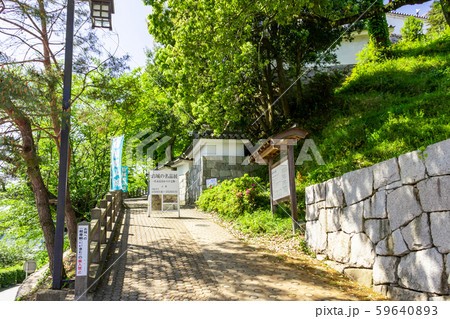 本丸登り口 福知山城 京都府福知山市 本丸登り口 福知山城 京都府福知山市 59640893