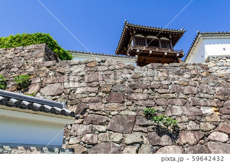 本丸の石垣 福知山城 京都福知山市 本丸の石垣 福知山城 京都福知山市 59642432