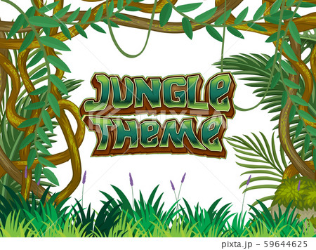 Jungle Theme nature scene 59644625