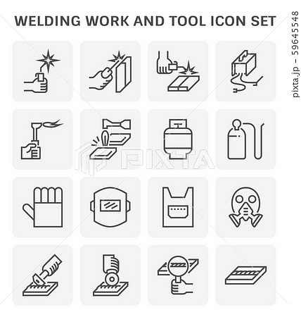 welding work icon 59645548