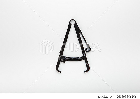 Caliper used in measuring body fat percentage Caliper used in measuring body fat percentage 59646898