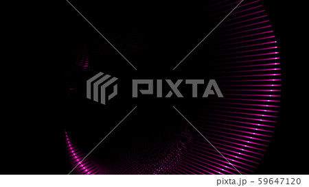 CGパーティクル　レーザーで発光するパーティクル 59647120