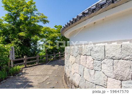 石垣と塀 福知山城 京都福知山市 59647570