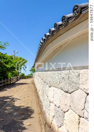 石垣と塀 福知山城 京都福知山市 59647677