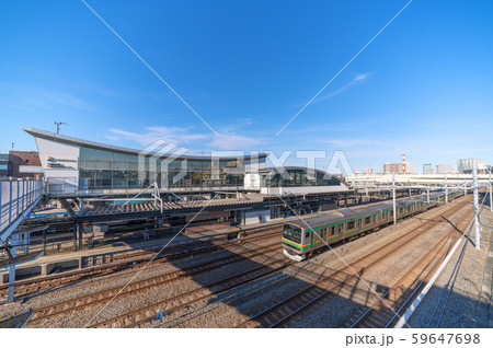 日本の横浜都市景観 ＳＯＴＥＴＳＵ 西横浜駅などを望む 59647698