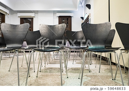 Rows of chairs - meeting background. 59648633