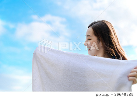 主婦　家事　洗濯 59649539