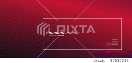 Wave lines with blend effect on fluid gradient, abstract background colorful liquid poster. Vector 59650258