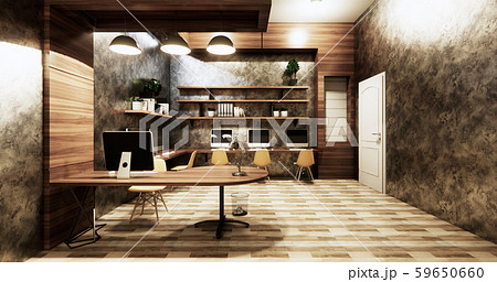 Office studio loft style interior design Office studio loft style interior design 59650660