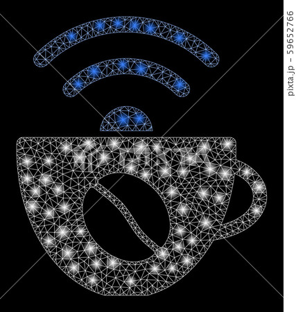 Flare Mesh 2D Coffee Wifi Source with Flare Spots Flare Mesh 2D Coffee Wifi Source with Flare Spots 59652766