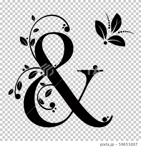 Decorated Alphabet with Ampersand letters ornaments vintage vector, Letter & with leaves vector. Decoration vintage for invites card and other concept ideas. Illustration Ampersand Decorated Alphabet with Ampersand letters ornaments vintage vector, Letter & with leaves vector. Decoration vintage for invites card and other concept ideas. Illustration Ampersand 59653887