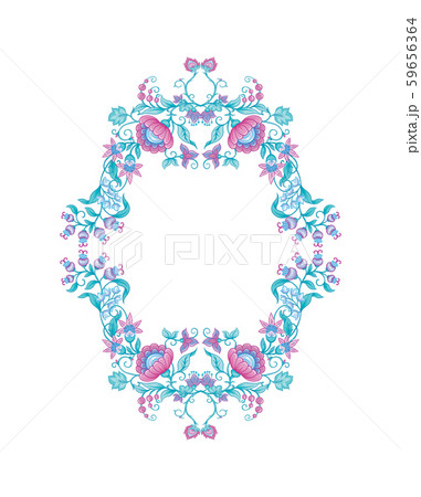 Tradition mughal motif, fantasy flowers Tradition mughal motif, fantasy flowers 59656364