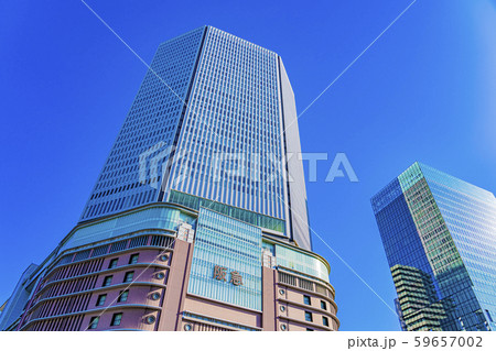 大阪 キタ 都市景観 阪急前交差点付近 大阪 キタ 都市景観 阪急前交差点付近 59657002