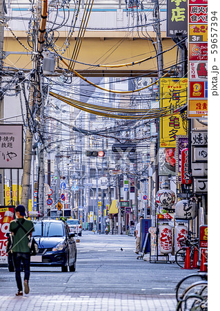 大阪　梅田　曽根崎付近　　 59657394