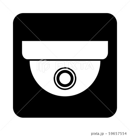 Surveillance camera icon. Surveillance camera icon. 59657554