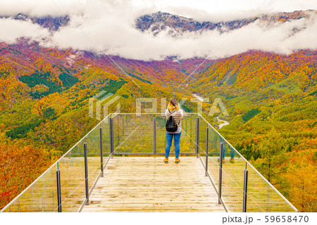 白馬岩岳からの風景【長野県白馬村】 59658470