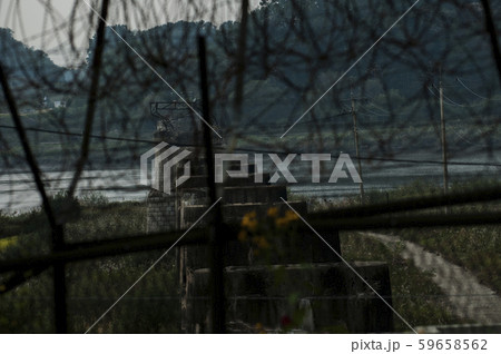 臨津閣 臨津江 自由の橋 59658562