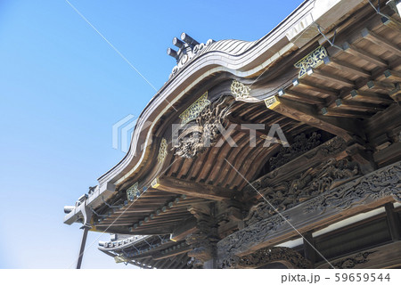 東漸寺の本堂（横浜市中区大平町） 59659544