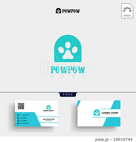 Dog Pet shop Logo template vector illustration Dog Pet shop Logo template vector illustration 59659794