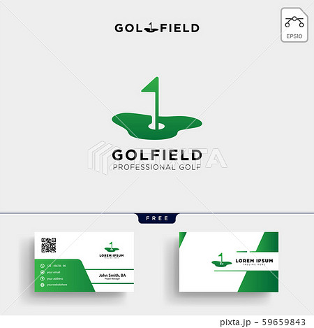 golf location or Map logo template and business 59659843