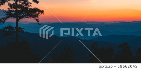 Beautiful Abstract mountain in the Beautiful Abstract mountain in the 59662045