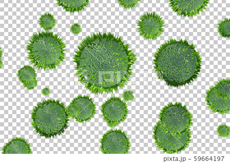 Pollen image permeable material (for hay fever etc.) 59664197