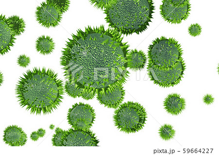 花粉イメージ 透過素材(花粉症などに) 花粉イメージ 透過素材(花粉症などに) 59664227