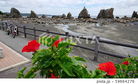 夏の橋杭岩 59664276