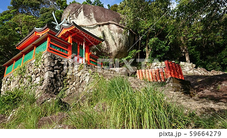 大迫力の神倉神社のコトビキ岩 59664279