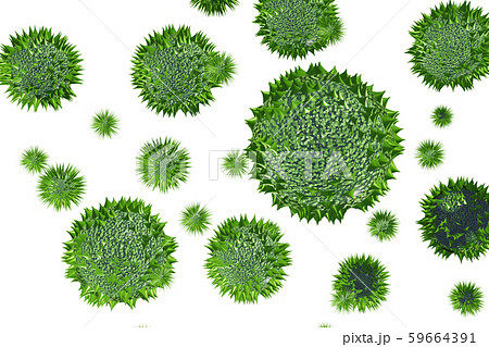花粉イメージ 透過素材(花粉症などに) 花粉イメージ 透過素材(花粉症などに) 59664391