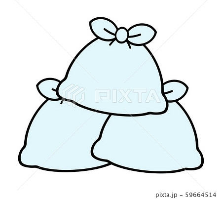 重なった袋 重なった袋 59664514