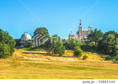 Greenwich park and Flamsteed House in london, uk 59665144