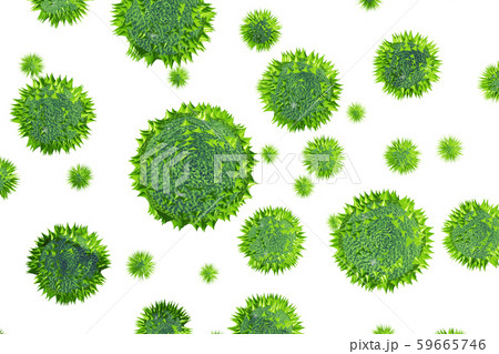 花粉イメージ 白バック(花粉症などに) 花粉イメージ 白バック(花粉症などに) 59665746