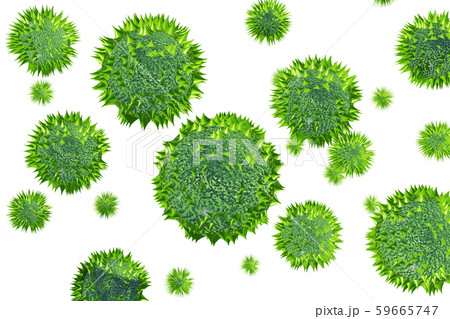 花粉イメージ 白バック(花粉症などに) 花粉イメージ 白バック(花粉症などに) 59665747