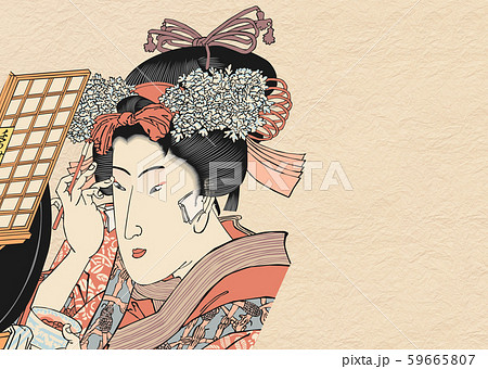 浮世絵「香蝶楼国貞」当世美人合踊師匠 浮世絵「香蝶楼国貞」当世美人合踊師匠 59665807
