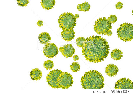 花粉イメージ 白バック(花粉症などに) 花粉イメージ 白バック(花粉症などに) 59665883