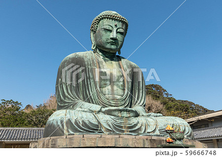 (神奈川県ー風景)高徳院の鎌倉大仏2 (神奈川県ー風景)高徳院の鎌倉大仏2 59666748