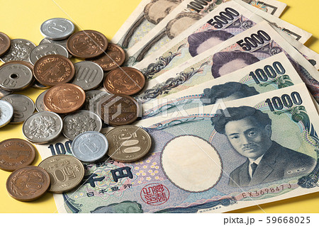 お金　イメージ写真 59668025